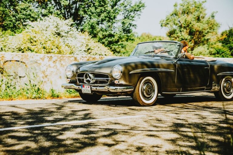 Why the Mercedes W124 is the Ultimate Classic Car for Your California Road Trip